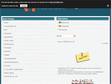 Tablet Screenshot of justiciayprogreso.com
